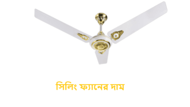 সিলিং ফ্যানের দাম