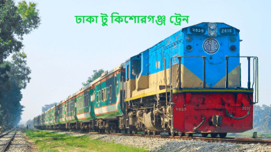 ঢাকা টু কিশোরগঞ্জ ট্রেন