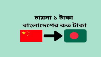 চায়নার এক টাকা বাংলাদেশের কত টাকা