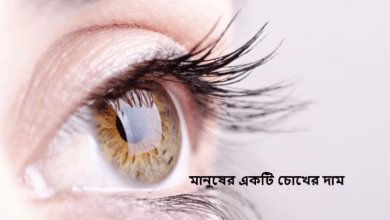 মানুষের একটি চোখের দাম