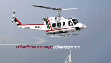 হেলিকপ্টারের খরচ সমূহ